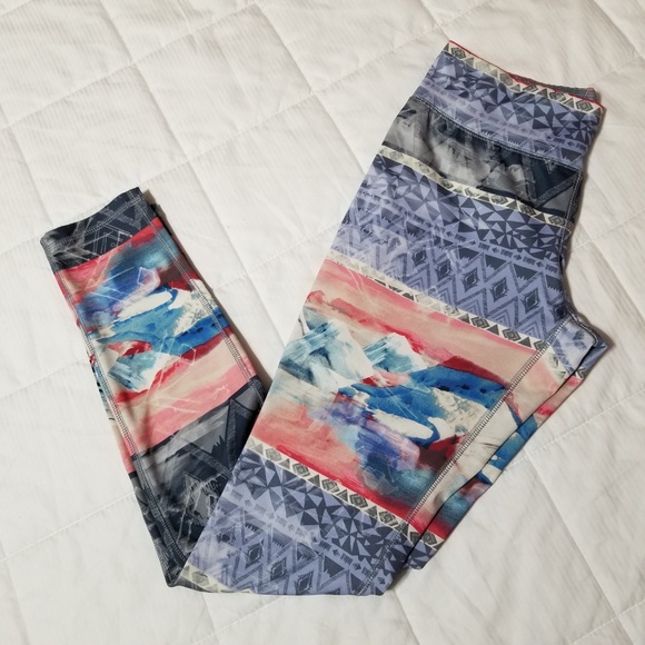 Mossimo Supply Co. Pants - Mossimo Abstract Mountian Leggings